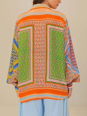 Josephine | Tropical Look Colorful Unique Shirt