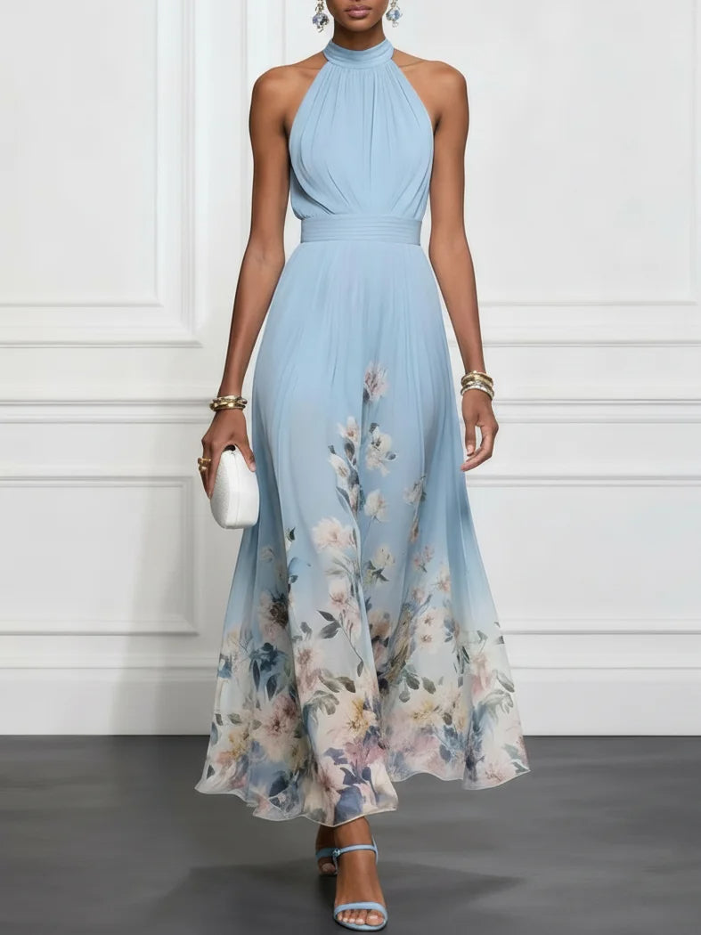 LightBlueFloralChiffonHalterSleevelessA-LineMaxiDress.jpg